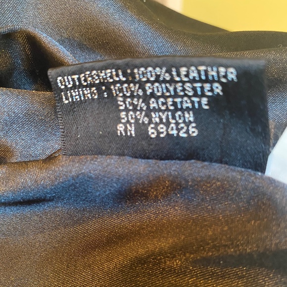 Vintage MS Maxima Black Leather Jacket. - Picture 5 of 7